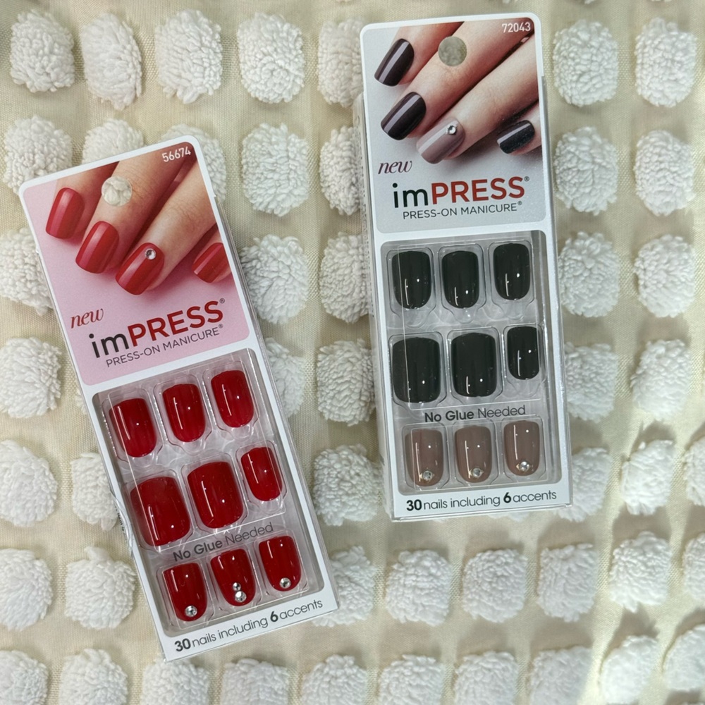 NIB imPRESS Press-On Manicure Bundle